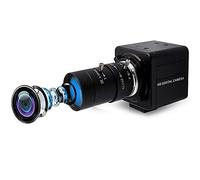 Mermaid 4K 5-50mm Manual Varifocal Lente USB Webcam Cámara USB IMX317 Videovigilancia Webcam para visión de máquina, 3840x2160@ 30fps USB con cámara para escáner 3D VR Cámara