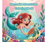 Mermaid Adventures Coloring Book