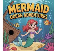 Mermaid Adventures Ocean Coloring Book for Kids Ages 2-8: Build Focus Little Hands Easy Outlines Halloween Activity For Kids Enjoy Hours Of Coloring ... Focus Little Hands Easy Outlines Hallowee