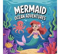 Mermaid Adventures Ocean Coloring Book for Kids Ages 2-8: Calm And Engaging Activity For Kids Halloween Activity Relaxing Easy Outlines Boost ... And Engaging Activity For Kids Halloween Act