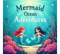 Mermaid Adventures Ocean Coloring Book for Kids Ages 2-8: Easy Calm And Engaging Activity For Boys And Girls Easy Outlines Party Favor Screen Free ... And Engaging Activity For Boys And Girls E