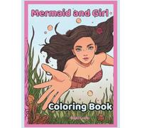 Mermaid and Girl Coloring Book (The Little Drawer: Coloring Pages for Every Occasion)