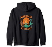 Mermaid at Heart Ocean Soul Summer Vibes Estética Sudadera con Capucha