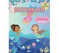 Mermaid Coloring and Activity Book