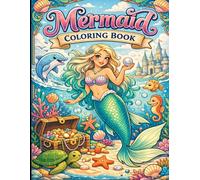 Mermaid Coloring Book