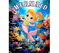 MERMAID COLORING BOOK 50 fun and relaxing underwater scenes