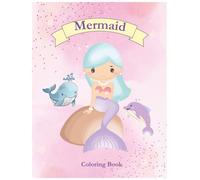 Mermaid Coloring Book: Beautiful and Fun Mermaid Adventures Under the Sea - Relaxing Coloring Pages for Kids, Teens, and Adults | 8.5" x 11", 45 Pages