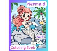 Mermaid Coloring Book: Cute Mermaid Magic (“Coriander Kids” Coloring Book Series)