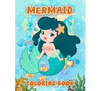 Mermaid Coloring Book: Enjoy 40+ Magical Mermaid Coloring Sheets | A Wonderful Gift for Women and Kids