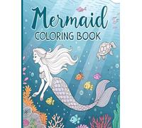 Mermaid Coloring Book For Kids: A Magical Underwater Adventure for Little Artists