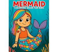 Mermaid Coloring Book for Kids: A Magical Underwater Adventure to Color