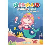 Mermaid Coloring Book For Kids Ages 4-8: A Magical Underwater Adventure Awaits - Color, Create, and Explore