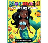Mermaid Coloring Book for Kids: Fun and Magical Activity Book with Mermaid Coloring Pages | Perfect Gift for Girls, Toddlers, and Young Artists