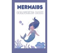 Mermaid Colouring Book for Kids: Easy, Cute, and Fun Mermaid Pictures