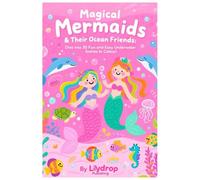 Mermaid Colouring Book for Kids: Magical Ocean Friends & Underwater Adventures for Girls Boys Ages 3-8