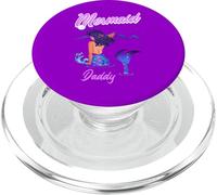 Mermaid Daddy Mermaid Themed Party PopSockets PopGrip para MagSafe