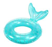 Mermaid Float - anillo de natación inflable, colorido círculo de piscina para bebés | Flotación de actividad acuática para vacaciones en la playa, anillo de entrenador de para niños pequeños