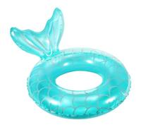 Mermaid Float, Floating Pool Ring, Cute Design Lightweight Build Bright Colors Compact Storage Stable Base Fun Shape, Mermaid Swim Trainer for Kids, Baby, Summer, Water, Play
