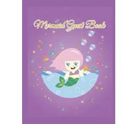 Mermaid Guest Book: A Magical Birthday Keepsake for Girls; Purple Sea Theme Memory Book for Guest Messages, Wishes, and Party Photos