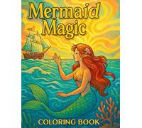 Mermaid Magic Coloring Book