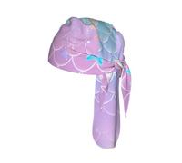 Mermaid Magic Ocean Stars - Gorra de ciclismo de secado rápido, forro de malla transpirable, para correr, pescar