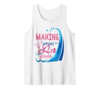 Mermaid Making Waves in 2nd Grade Girls Back to School Day Camiseta sin Mangas