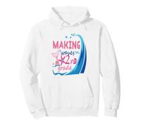 Mermaid Making Waves in 2nd Grade Girls Back to School Day Sudadera con Capucha