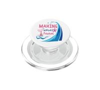 Mermaid Making Waves in Preschool First Day of Pre K School PopSockets PopGrip para MagSafe