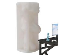 Mermaid Mold, 3d Mermaid Shape Mold for Candle and Resin Crafts, Silicone Vintage Molds for Chocolate, Cake Decorating, and Creative Projects, 7.6x6.4x14.6cm