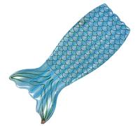 Mermaid Pool Float, Inflatable Lounge, Large Raft with Sturdy Layer, Summer Utility with Refined Texture, 72.83x36.22 Inches Water Category, Beach Lake River Cushion for Kids Teens Adults