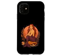 Mermaid Sea Life, Playa, Verano, Sirena Retro para Mujer Carcasa para iPhone 11