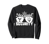 Mermaid Security Funny Bodyguard Gafas de Sol Family Squad Sudadera