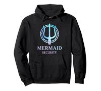 Mermaid Security - Funny Dad Girl Halloween & Uniform Family Sudadera con Capucha