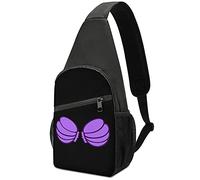 Mermaid Shell Sling Bag Crossbody Hombro Viaje Pecho Mochila Senderismo Mochila para Deportes Compras Trabajo