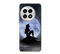 Mermaid Silhouette Moon Night Funda Carcasa Case para OnePlus 13
