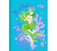 Mermaid Thought Bubbles: Hard Cover Notebook/ Journal for Little Girls, Girly Girls and Mermaids