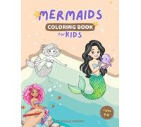 MERMAIDS COLORING BOOK FOR KIDS
