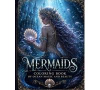 MERMAIDS: Coloring Book of Ocean Magic and Beauty: A Magical Fantasy Coloring Book Filled with Mermaids, Ocean Queens, Underwater Palaces and Romantic Sea Legends