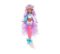 Mermaze Mermaidz, Winter Waves, Incluye muñeca de Moda Sirena, Aleta Que Cambia de Color, Cola de Purpurina y Accesorios