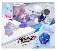 Mermaze Mermaidz, Winter Waves, Incluye muñeca de Moda Sirena, Aleta Que Cambia de Color, Cola de Purpurina y Accesorios