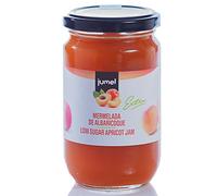 Mermelada de ALBARICOQUE con extra de fruta JUMEL. 50 g de fruta por cada 100 g de producto. Mermelada gourmet. Pack de 4 unidades (1,39 € / unidad). A PARTIR DE 15€ PORTES GRATIS.