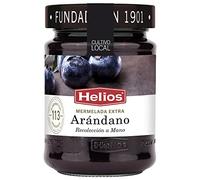 Mermelada de arándano HELIOS. Extra 60% fruta - 340 gr./ Ud. Pack 6 Uds. Sin gluten