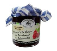 Mermelada de Frambuesa Sin Azúcar 280g | Artesana Gourmet | Sabor Natural de la Fruta | Textura Cremosa | Ideal para Dietas Bajas en Azúcar y Desayunos Saludables
