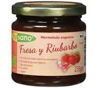 FRUSANO Mermelada DE Fresa con RUIBARBO, No aplicable