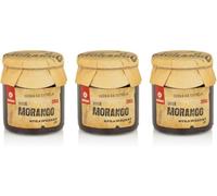Mermelada de Fresas - Pack de 3 Frascos de 280g - Sabor Clásico e Irresistible - Ideal para Postres y Desayunos - Sin Colorantes ni Conservantes - Producto Gourmet de Origen Portugués