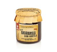 Mermelada de Fresas y Menta-Hierbabuena - Frasco de 280g - Sabor Dulce y Fresco - Ideal para Postres y Desayunos - Sin Colorantes ni Conservantes - Producto Gourmet de Origen Portugués