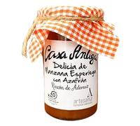 Mermelada de manzana esperiega con azafrán