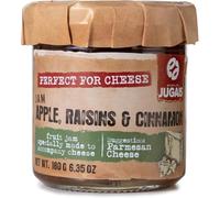 Mermelada de Manzana, Pasas y Canela - 180g | Perfecta para Maridar con Quesos | Sabor Único | Acompañamiento para Tablas de Quesos | Mermelada Tradicional Portuguesa