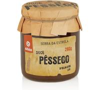Mermelada de Melocotón - Frasco de 280g - Melocotones Frescos y Jugosos - Ideal para Postres y Desayunos - Sin Colorantes ni Conservantes - Producto Gourmet de Origen Portugués