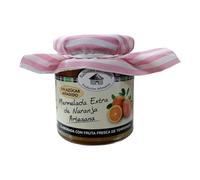 Mermelada Extra de Naranja Sin Azúcar Añadido 280g | Artesana Gourmet | Sabor Natural y Textura Cremosa | Ideal Desayunos, Postres y Repostería